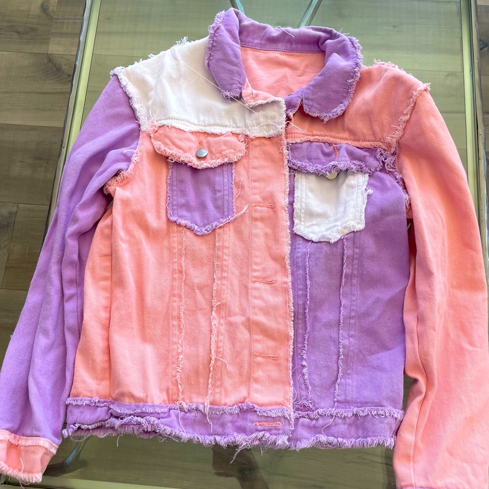 Empty Soda Color Block Jacket